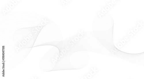 Abstract wavy curve lines background. Modern template abstract design flowing particles wave digital frequency track equalizer. abstract wave line for banner, wallpaper background with wave design.