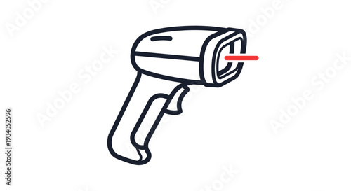 Infrared thermometer gun device tool.