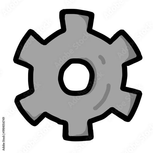 gear on white