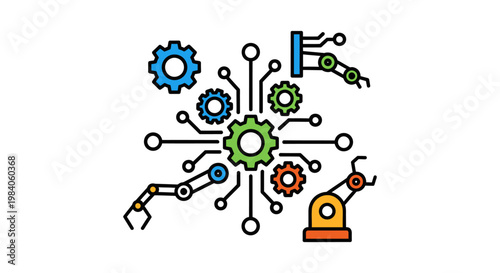 Industrial Gears and Robotics Technology.