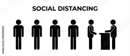 Maintaining safe personal space for public health and community safety protocols