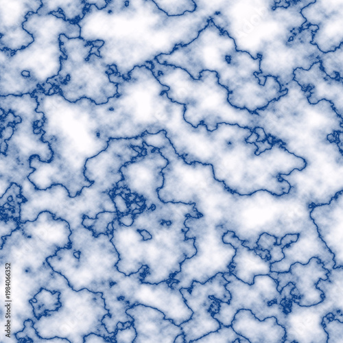 Photos Blue and white marbled texture with abstract dark blue lines and cloudy white ba