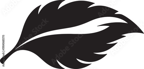 Simple laurel wreath isolated on transparent background.