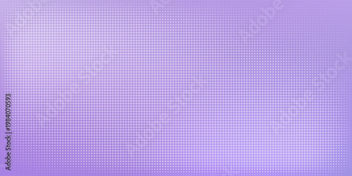 Purple Halftone Dot Gradient Background With Soft Light Retro Pop Art Texture Abstract Pattern
