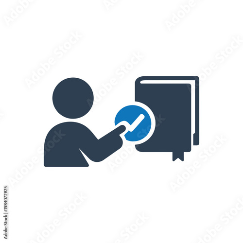 Book Selection Approval Icon