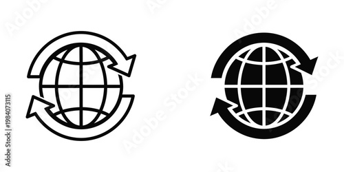 Contrasting visual representations of global connectivity through rotation and inversion