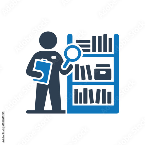 Collection Inventory and Inspection Icon