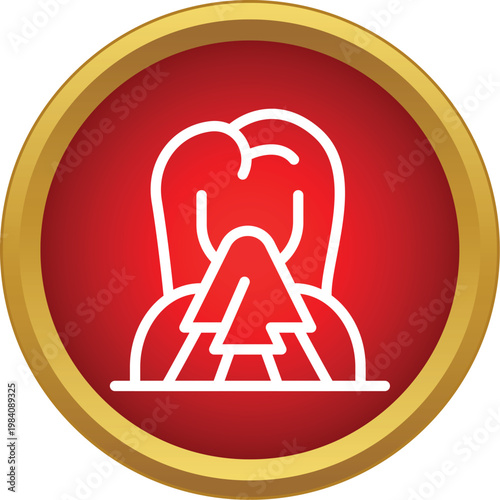 Woman experiencing illness or allergy symptoms, blowing nose