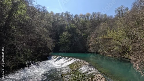 Source of Slunjcica river in Croatia