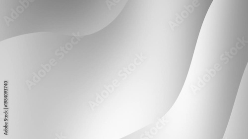 Abstract white gradient background with metallic texture and subtle gray lines pattern