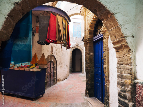 Beautiful townscape in Morocco Essaouira