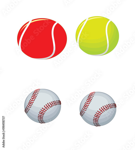Cricket Ball in design and White Colour Background in design 