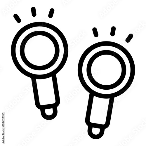LED turn signal outline icon. blinking light. safety indicator. road traffic.