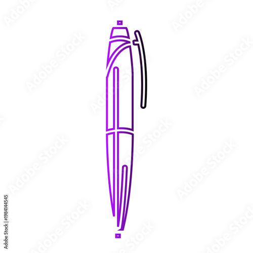 Luxury pen icon