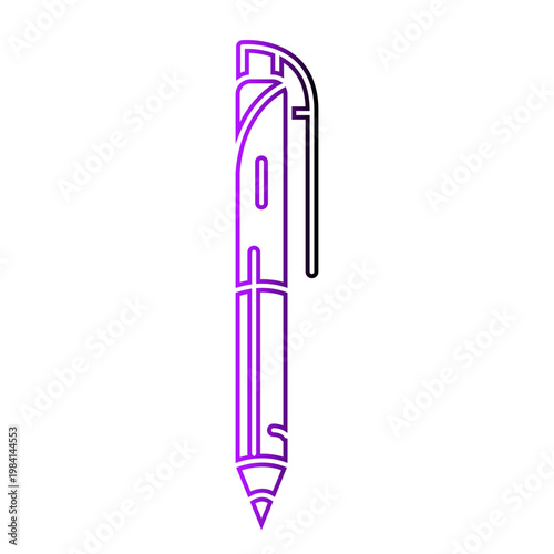 Luxury pen icon