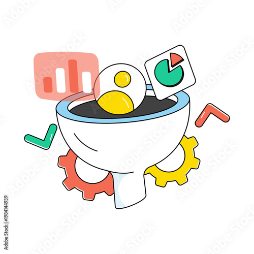 Modern design icon of filtration management 