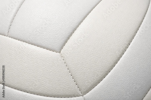 White volleyball textured surface background