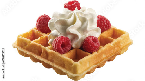 Fresh strawberry cream cake with berries and sweet dessert flavors