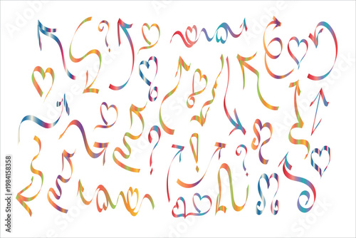 Colorful abstract expressionism a chaotic yet harmonious swirl of paint strokes