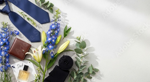 Patriotic wreath honoring a fallen hero a symbol of remembrance and respect