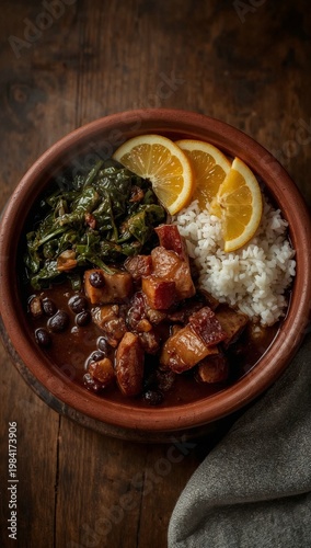 Feijoada in Ceramic Pot