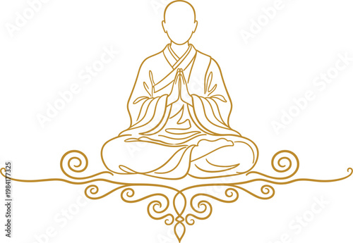  continuous one line drawing of a professional  in a suit standing and working on a laptop computer for corporate leadership and modern female entrepreneurship concepts isolated on white background.