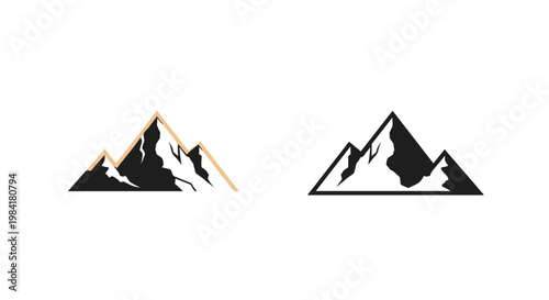 A clean, modern graphic design featuring a stylized triangle. Suitable for backgrounds, website elements, or marketing materials requiring a sense of 