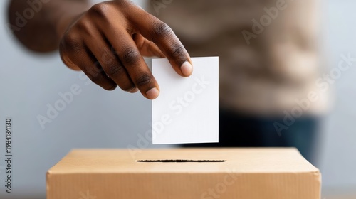 Voting action civic engagement polling station democratic process close-up view empowerment through participation