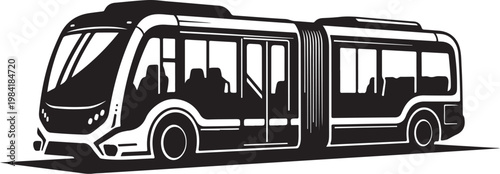 Fishing boat, industrial vessel, silhouette icon, black and white graphic