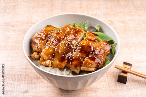 鶏の照り焼き丼