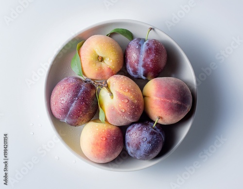 peaches and plums