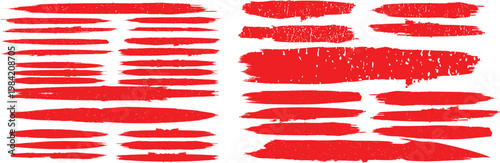 Grunge brush stroke banner with rough edges - abstract paint stroke for typography overlay. Bold brush stroke strip for web header or cover design. Textured element for design template , social media.