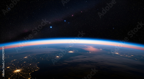 earth in space