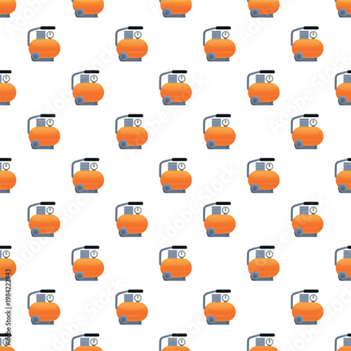 Air compressors forming a repeating pattern, representing tool and equipment concepts