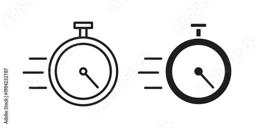 Express icon simple black and white line and clip art illustrations