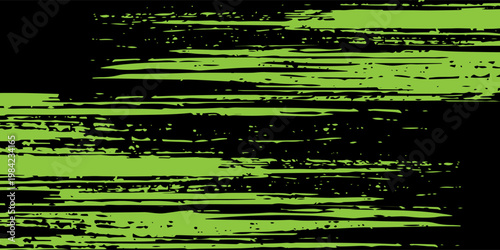 green black brush wrap car sticker pattern abstract banner sporty lines black green color combination grunge brush modern pattern racing motorsport.