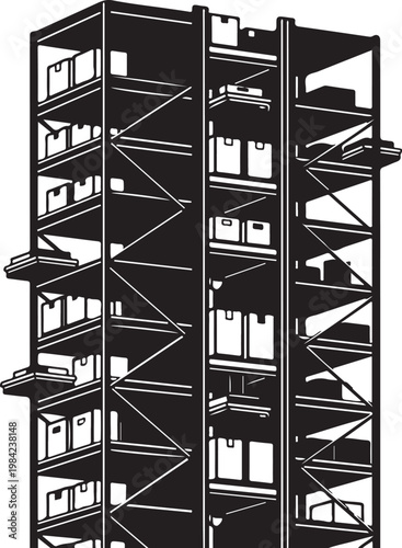 Industrial shelving units, metal storage racks, warehouse shelving, storage solutions