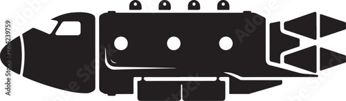 Food cart, bicycle vendor, black silhouette, street food, urban icon