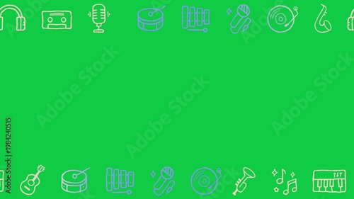 Idol Stage Light Overlay VFX Green Screen Performance Effect