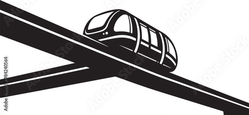 Food cart, bicycle vendor, black silhouette, street food, urban icon