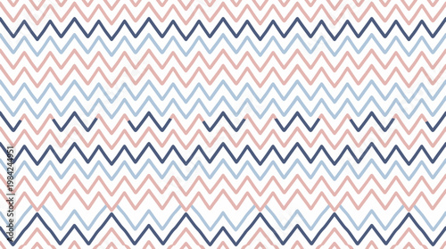Pastel Zigzag Chevron Pattern: A Seamless Geometric Background Design.