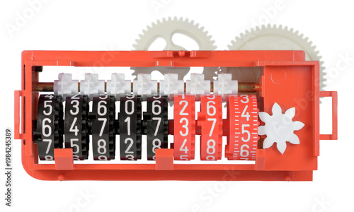 Mechanical meter for counting