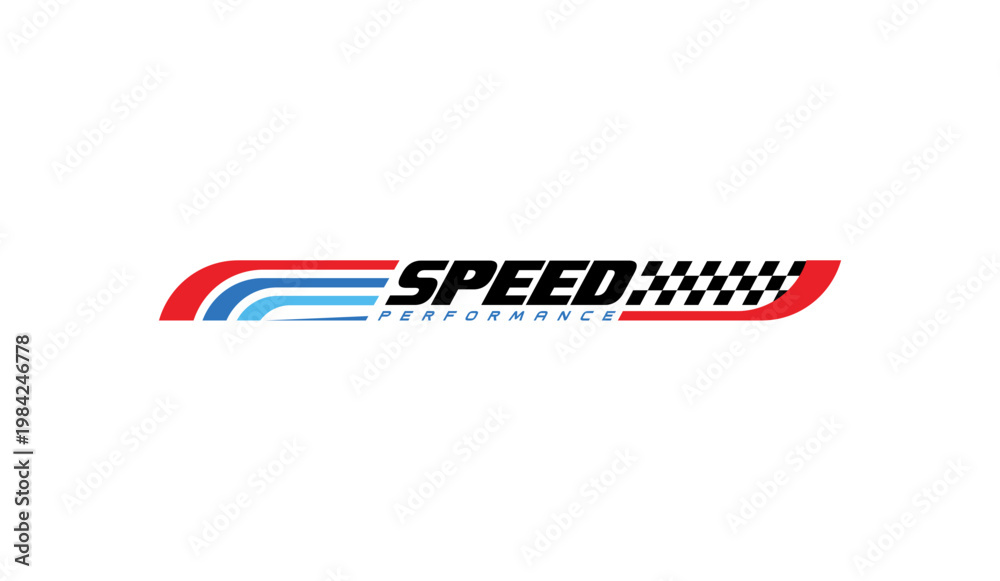 Obraz premium Racing Graphic