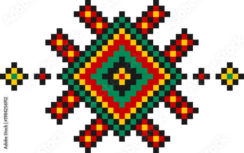 Slavic Geometric Motif