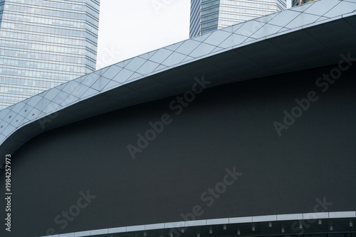 modern office buildings