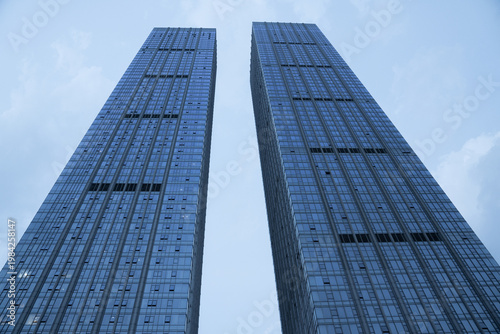 modern office buildings