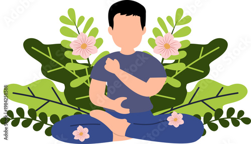 Metal Health & Self Care Illustration