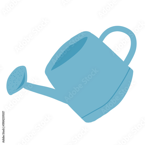 Cuadro en lienzo blue watering can