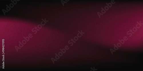 Black dark red purple burgundy maroon plum wine abstract background. Line wave wavy. Color gradient ombre blur fluid. Noise grain mesh. Shine glitter light metallic