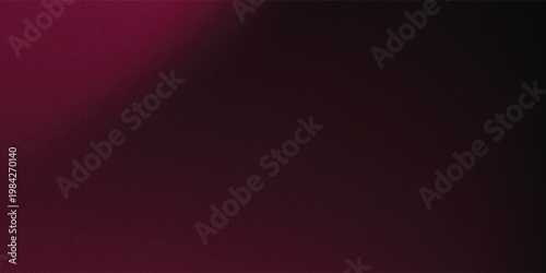 Black dark red purple burgundy maroon plum wine abstract background. Line wave wavy. Color gradient ombre blur fluid. Noise grain mesh. Shine glitter light metallic